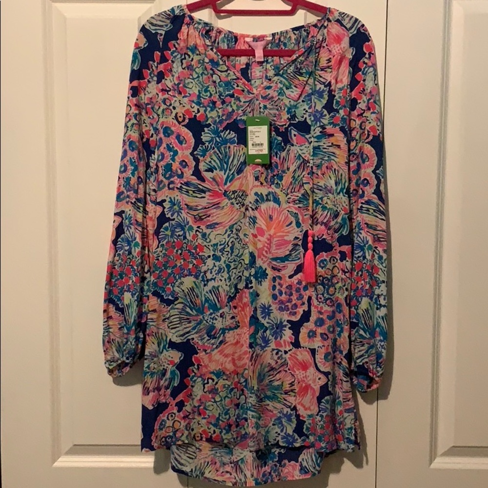 Lilly Pulitzer Willa Dress Indigo Gypsea